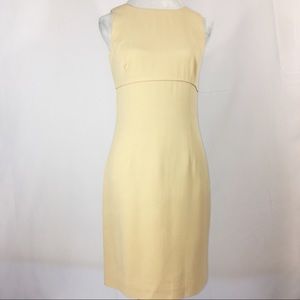 Ann Taylor 100% Silk Beige Dress